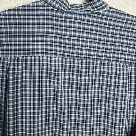 Weekends Only Striped Button Down Shirt Sz Large - Picture 4 of 5